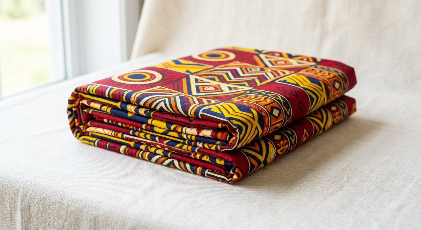 Ankara Wax Print Fabric — 6 yards (cotton)
