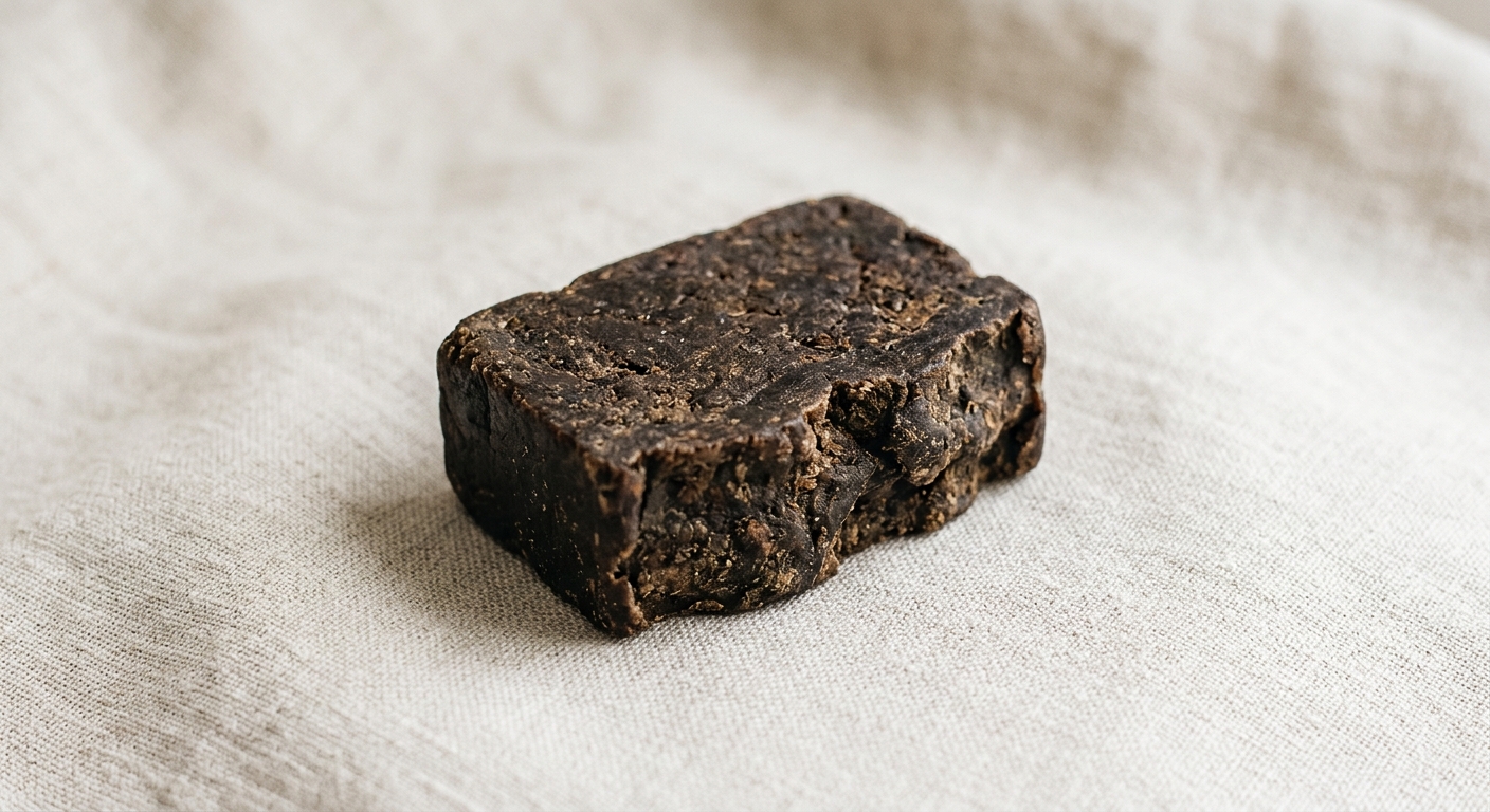 Raw African Black Soap — Ghana Handmade Bar (150g)