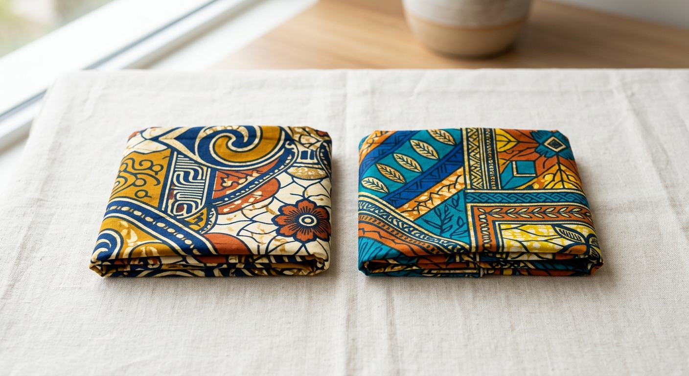 African Print Headwrap — 2 Pack