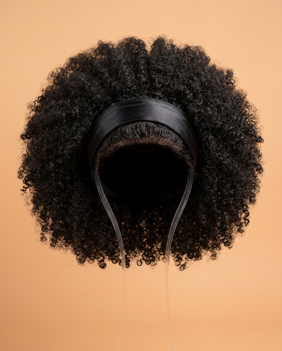 Headband Wig — Kinky Curly Afro (No Glue, No Lace)