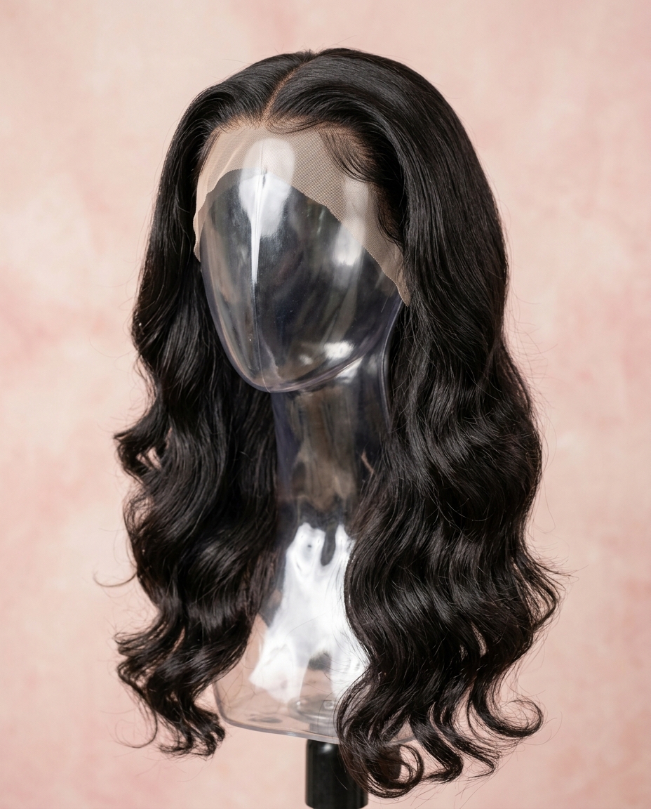 Glueless Lace Front Wig — Body Wave 22" (Pre-plucked)